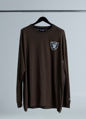 New Era NFL Las Vegas Raiders Long Sleeve T-Shirt - Plus Size