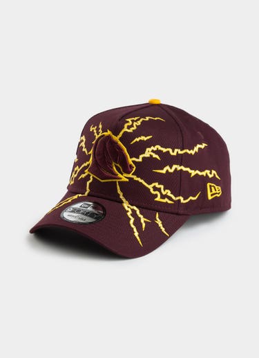 New Era Nrl 9forty A-frame Brisbane Broncos Otc Electric Snapback Cap in Multi