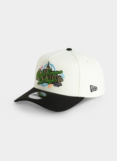 New Era Nrl 9forty A-frame National Rugby League Logo 2-tone Snapback Cap in White