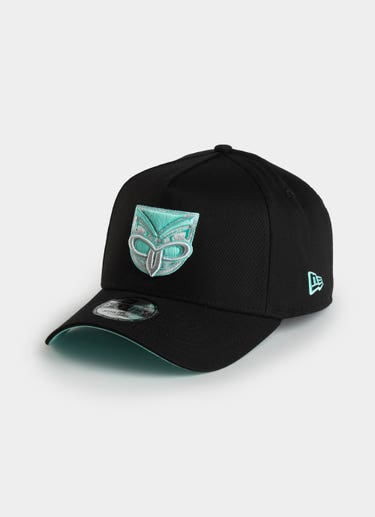New Era Nrl 9forty A-frame New Zealand Warriors Aqua Void Snapback Cap in Multi