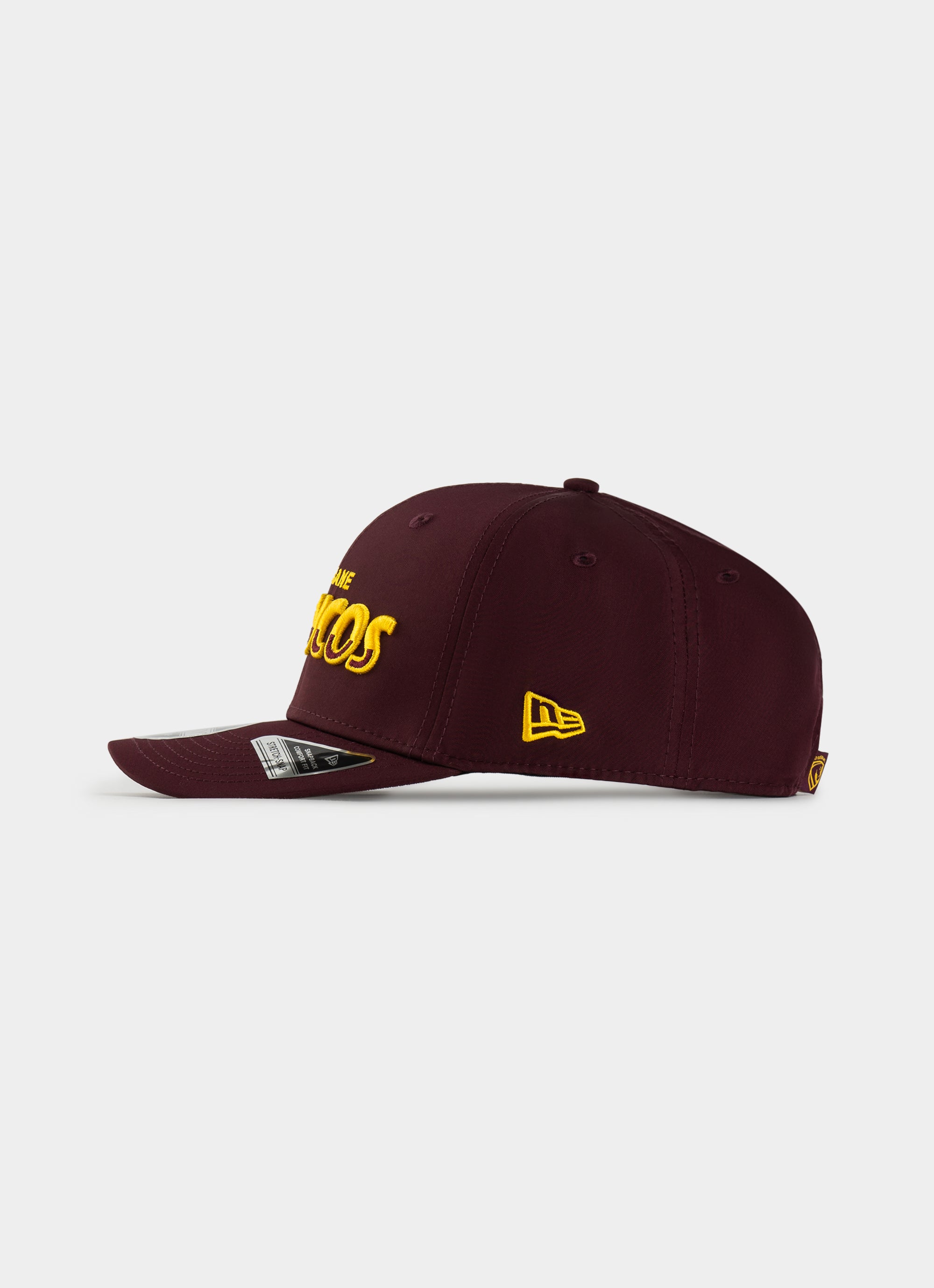 New Era Nrl 9seventy Brisbane Broncos Split Script Stretch