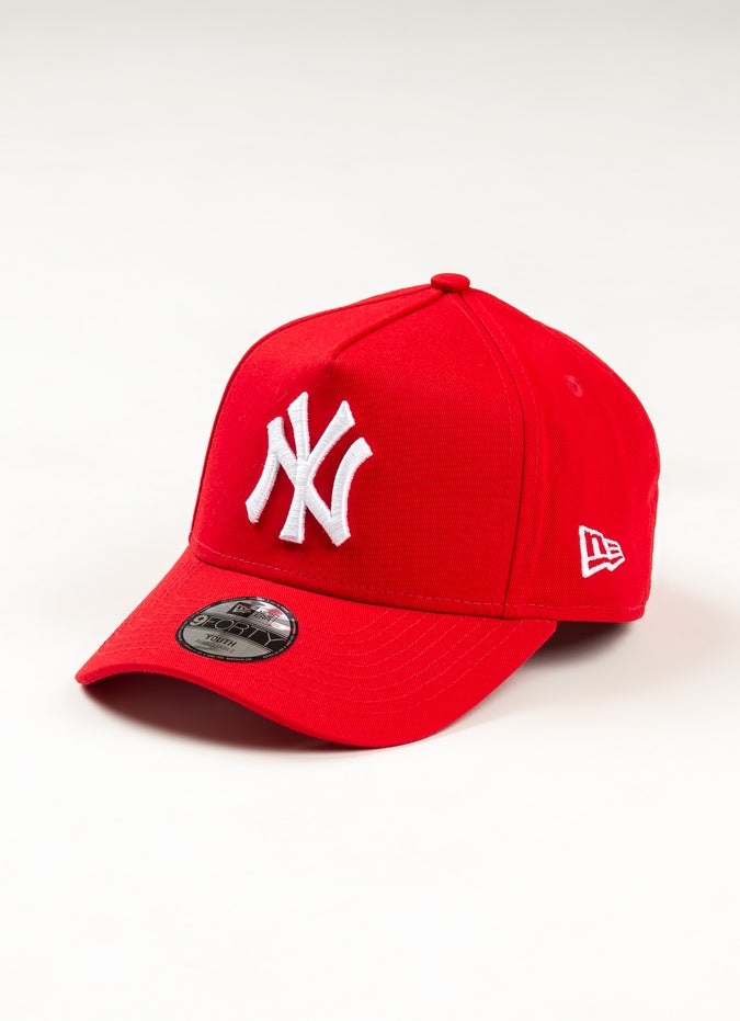 New Era Youth 940 Mlb New York Yankees A Frame Snapback Cap New Era Red Rat