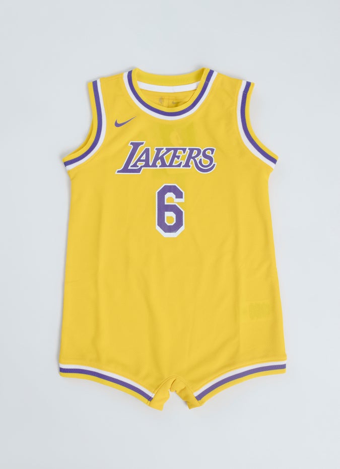 Nike NBA Los Angeles Lakers Onesie - Baby