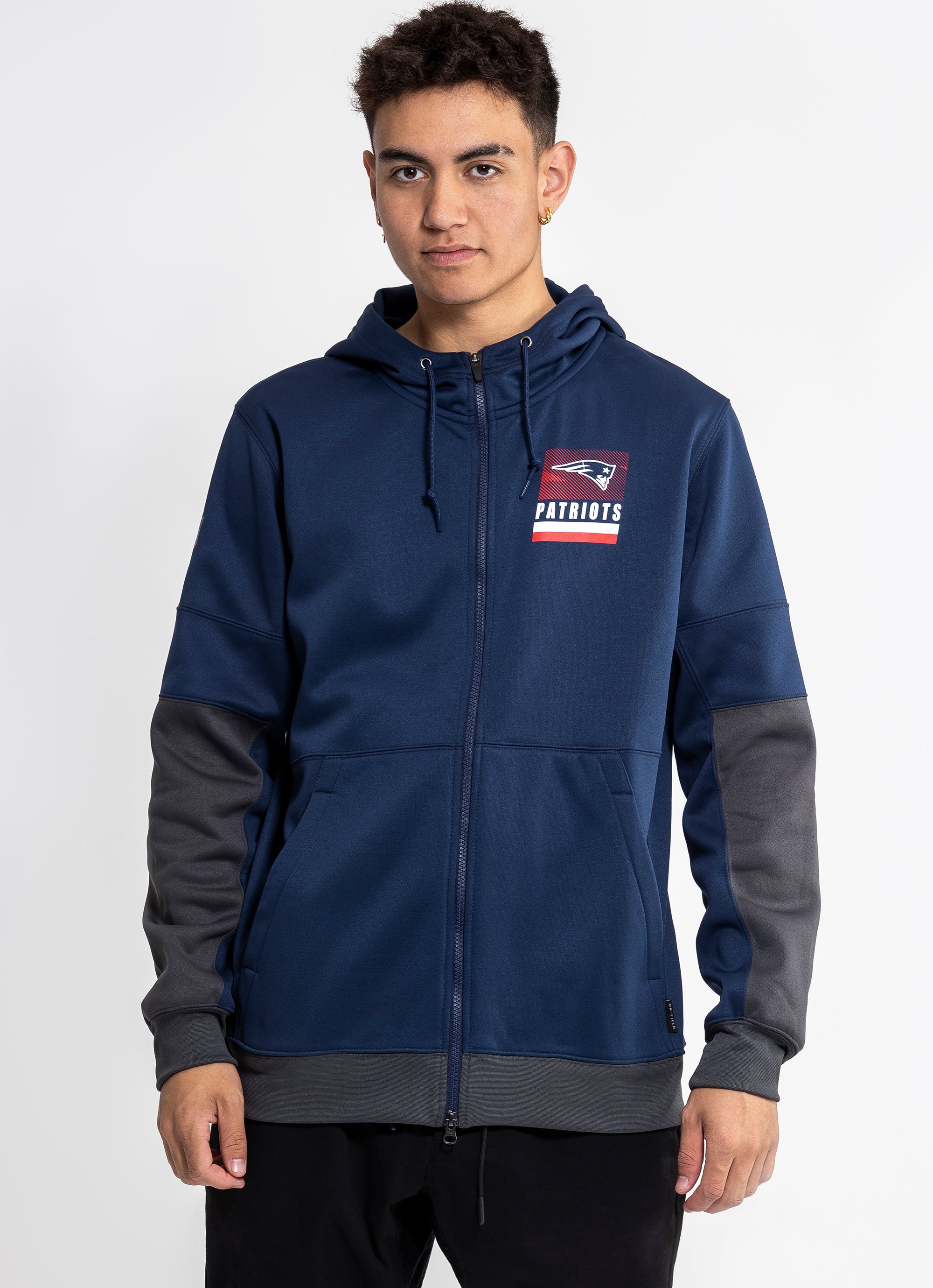 new england patriots zip hoodie