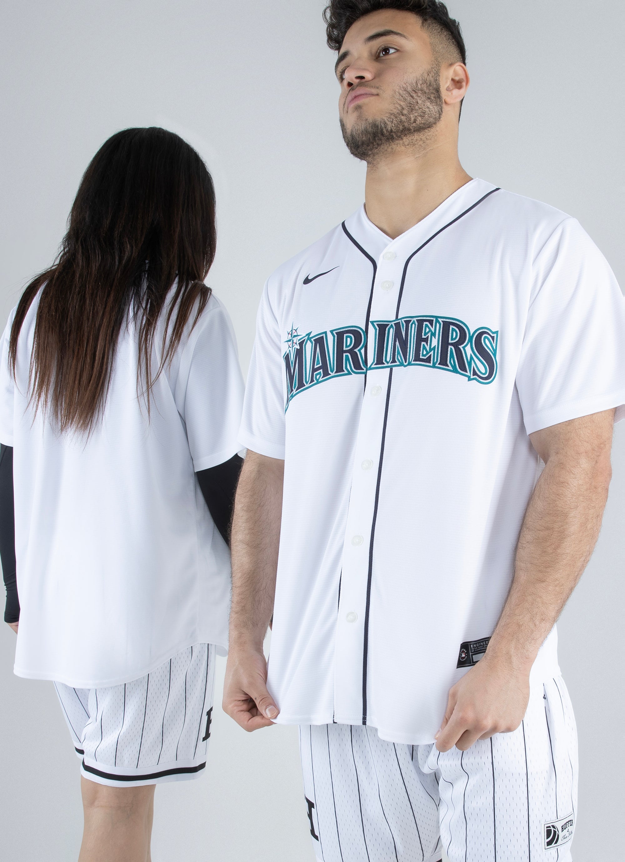 Seattle Mariners Nike Official Replica Home Jersey - Mens with