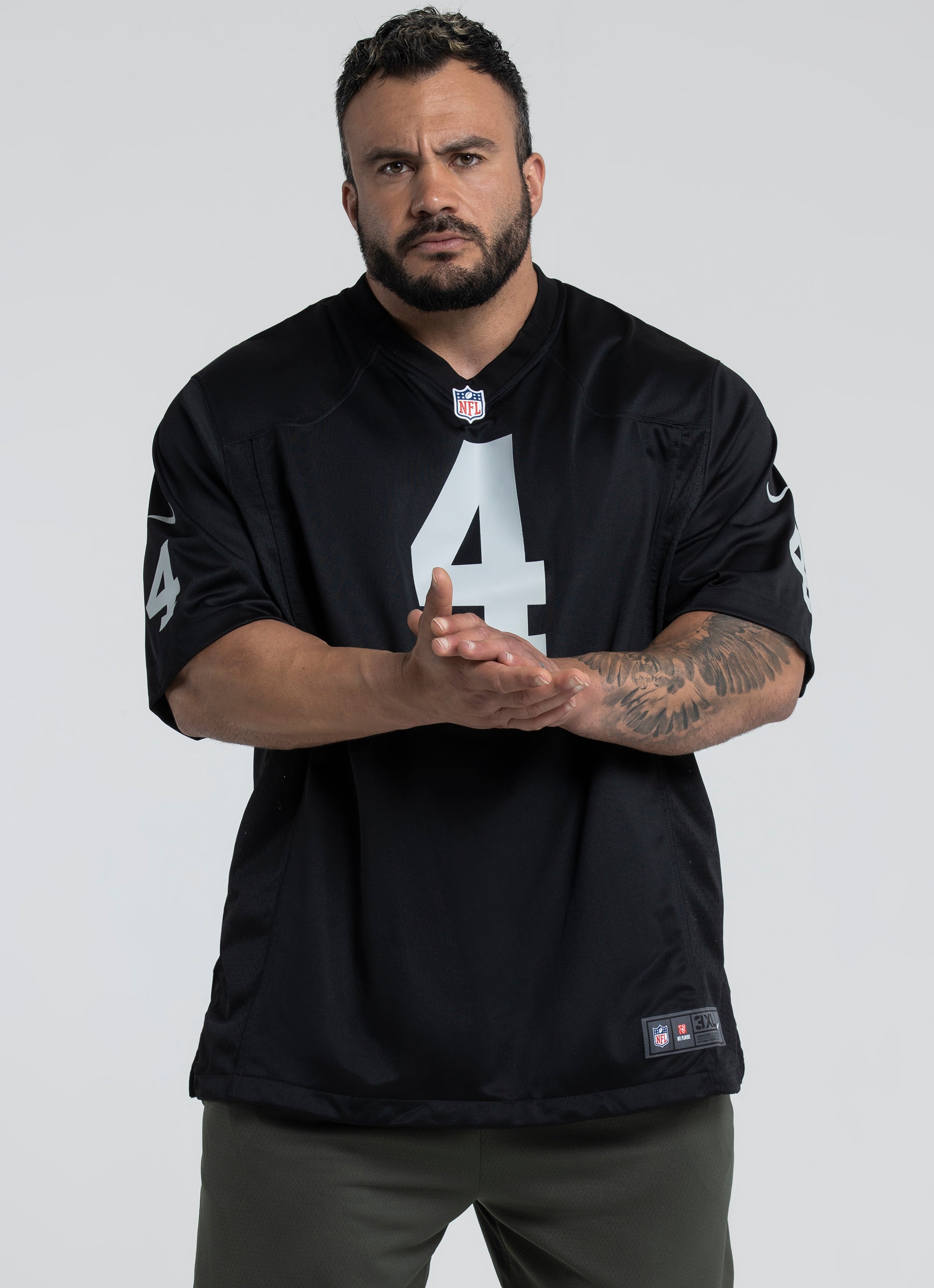 Nike X Nfl Home Las Vegas Raiders Jersey - Big & Tall in Black