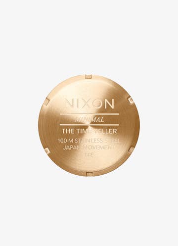 Nixon Time Teller in Gold