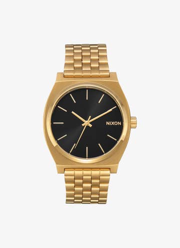 Nixon Time Teller in Gold
