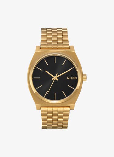 Nixon Time Teller in Gold