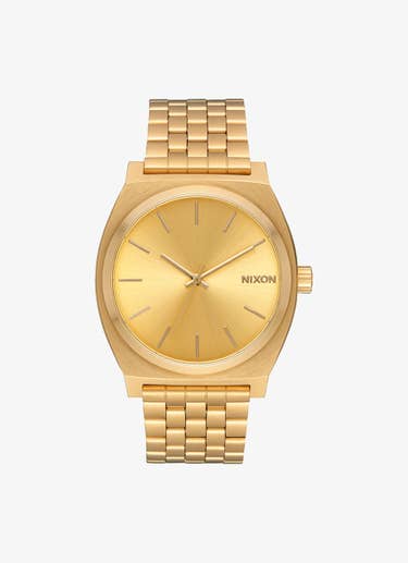 Nixon Time Teller in Gold