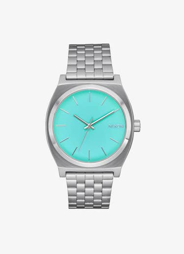Nixon Time Teller in Silver