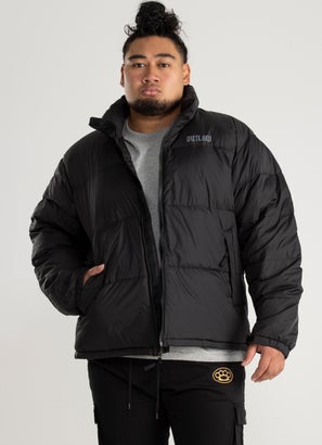 Outlaw Collective Puffer Down Jacket - Big and Tall