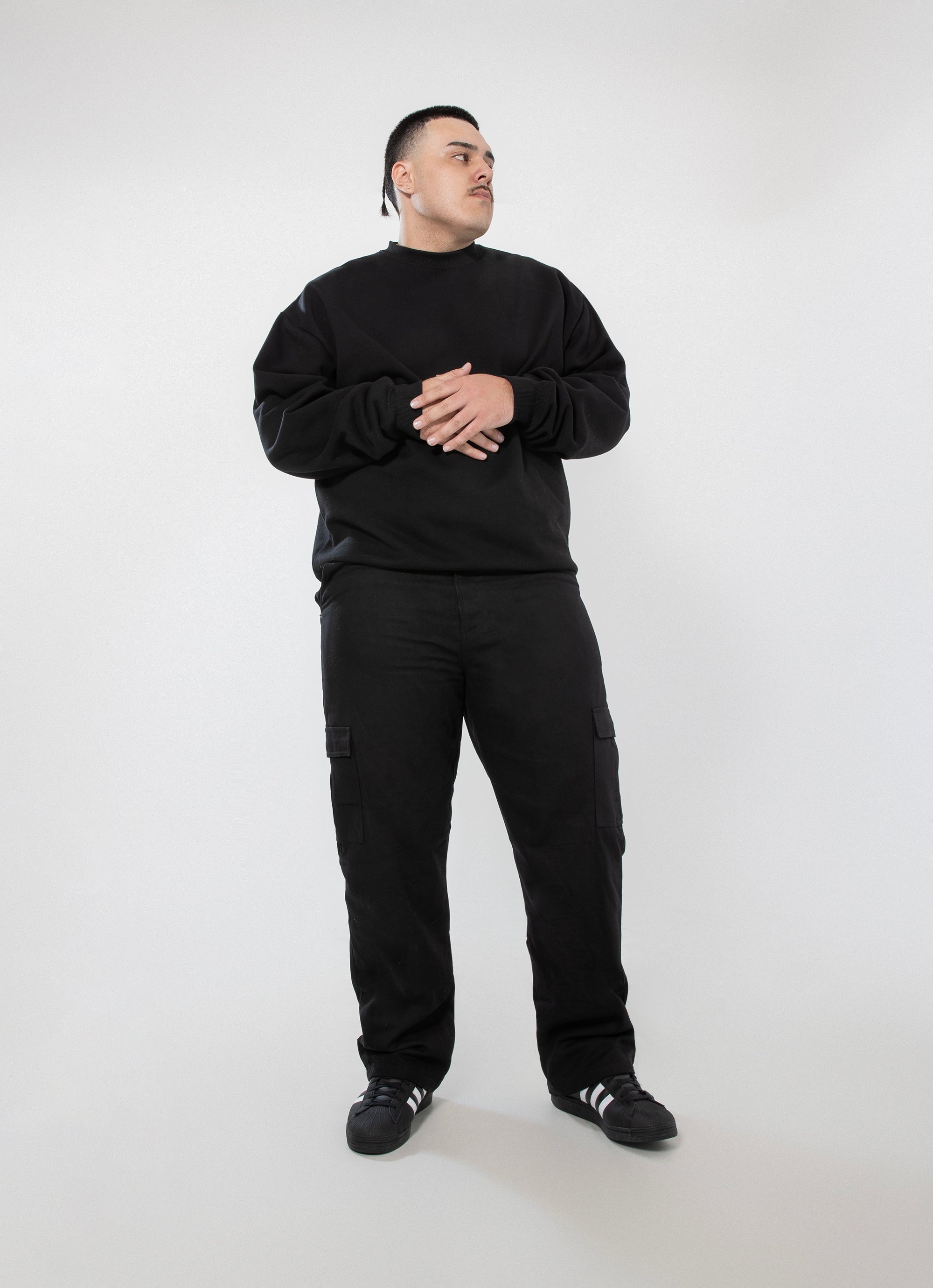 Outlaw Workwear Forge Cargo Pants - Fleece Lined - Big & Tall in Black