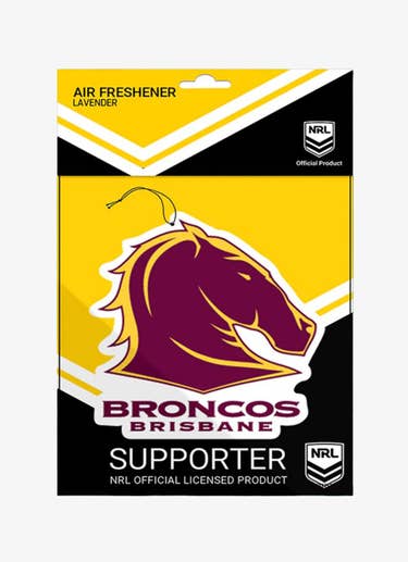Pro & Hop Broncos Air Freshener in Maroon