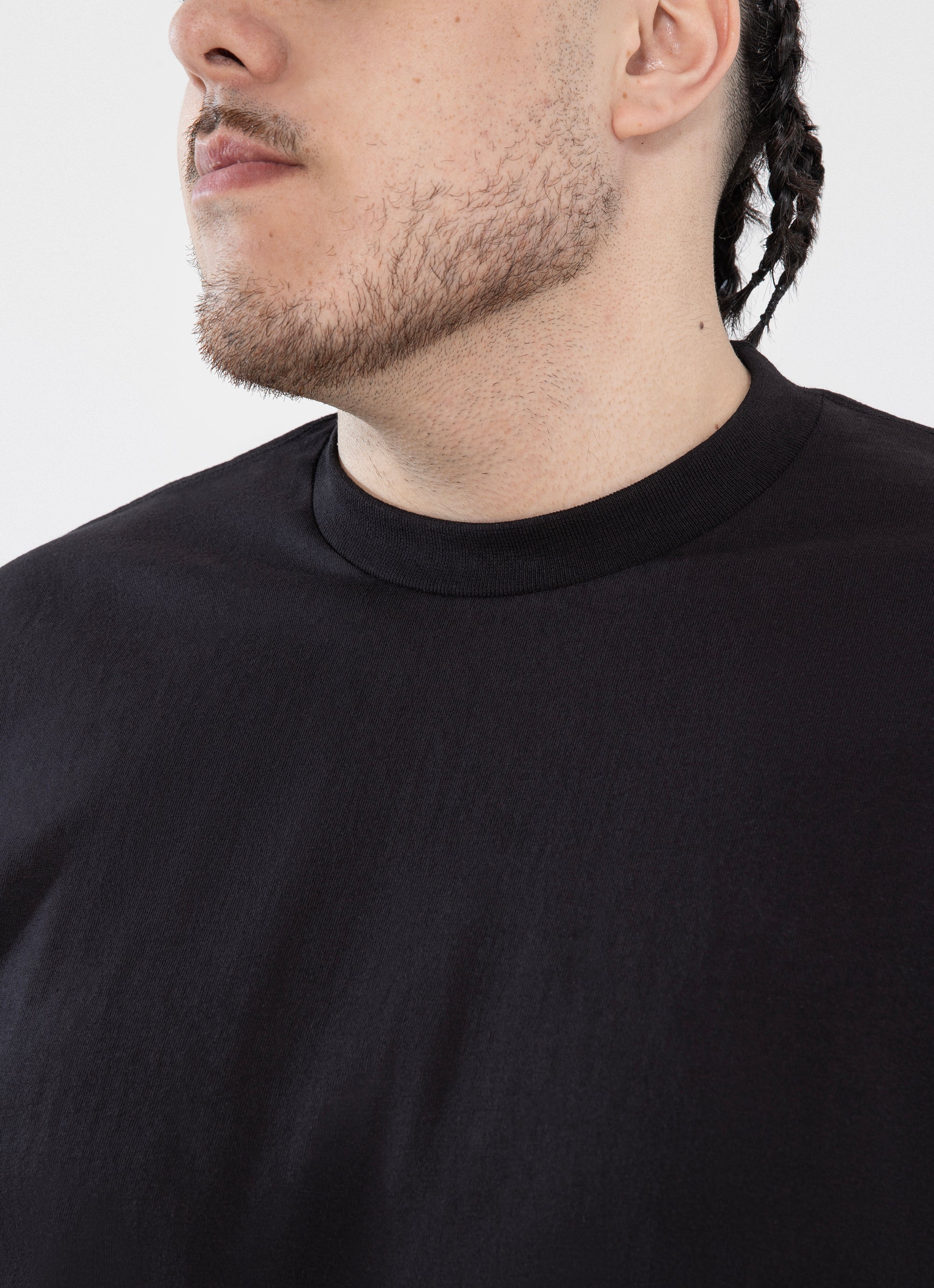 Proclub Heavy Weight Black T-shirt - Big & Tall in Black