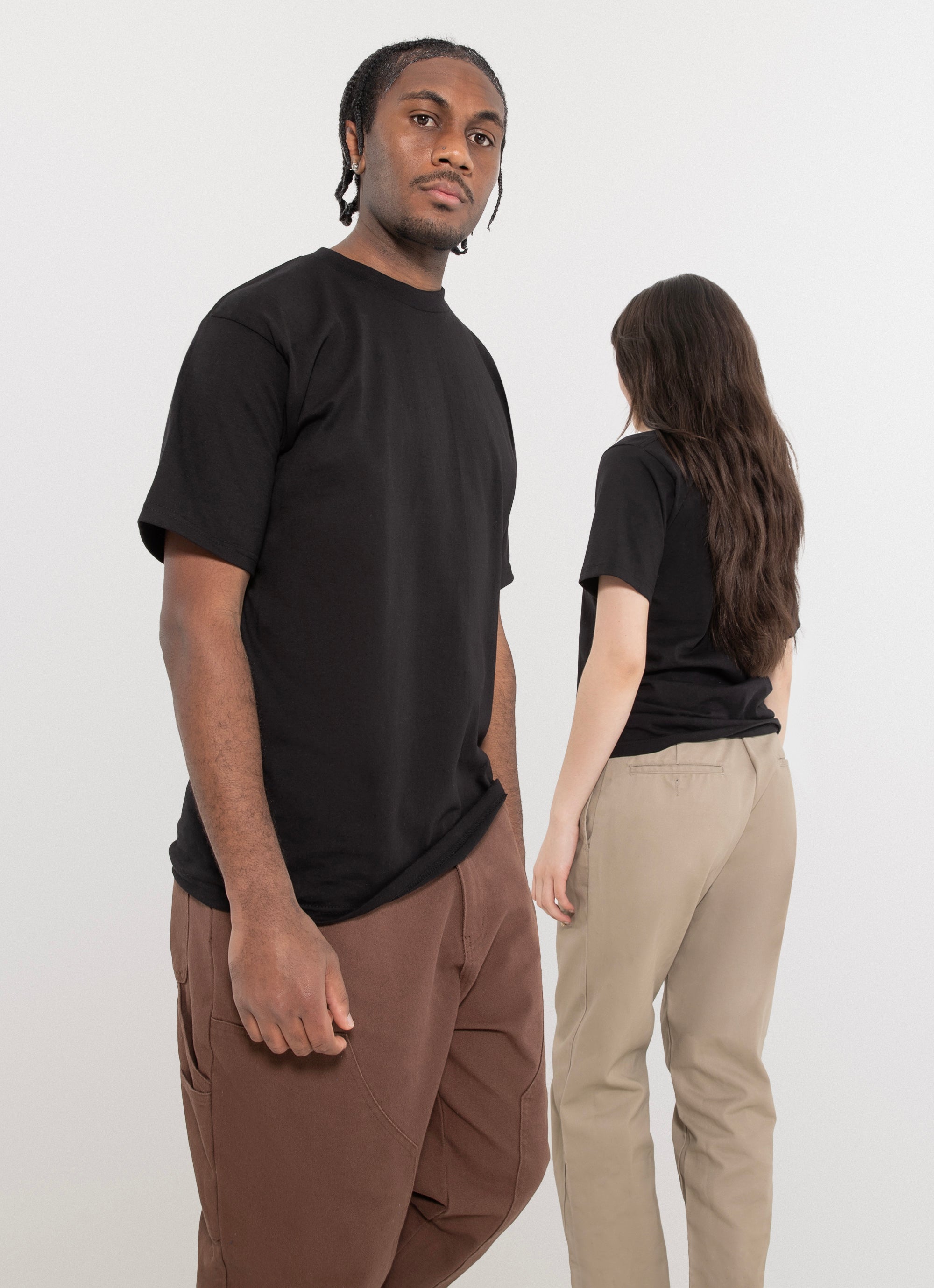 Proclub Heavy Weight Black T-shirt 