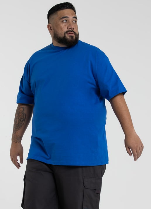 Proclub Heavy Weight Royal T-shirt Big & Tall in Unknown | Red Rat