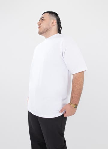 Proclub Heavy Weight White T-shirt - Big & Tall in White