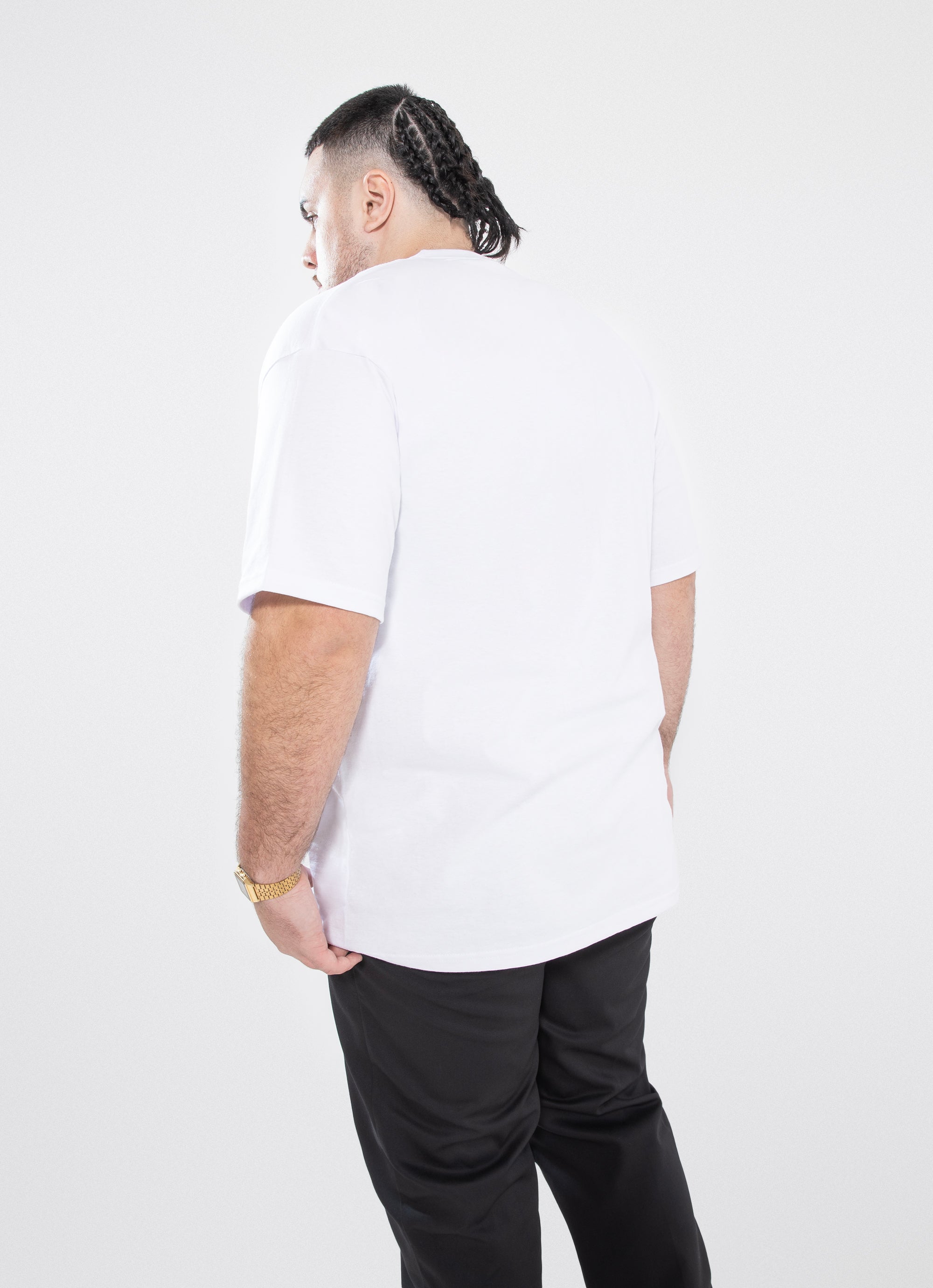 Proclub Heavy Weight White T-shirt - Big & Tall in White