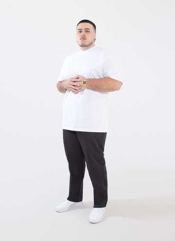 Proclub Heavy Weight White T-shirt - Big & Tall in White