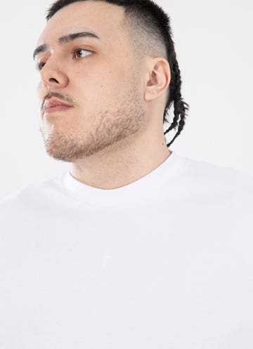 Proclub Heavy Weight White T-shirt - Big & Tall in White