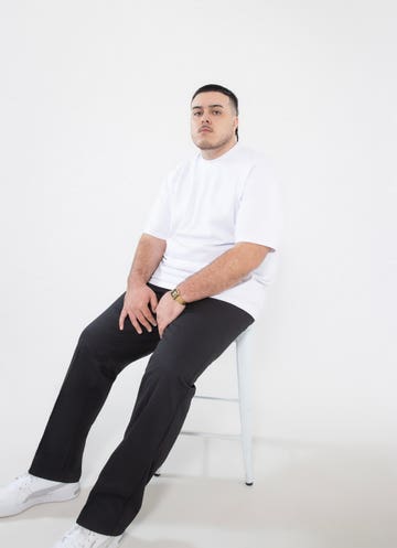 Proclub Heavy Weight White T-shirt - Big & Tall in White