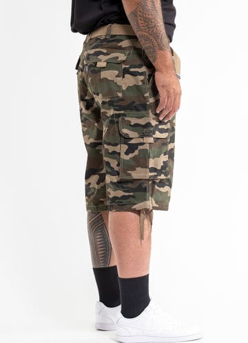 Proclub Twill Cargo Shorts - Big & Tall in Multi