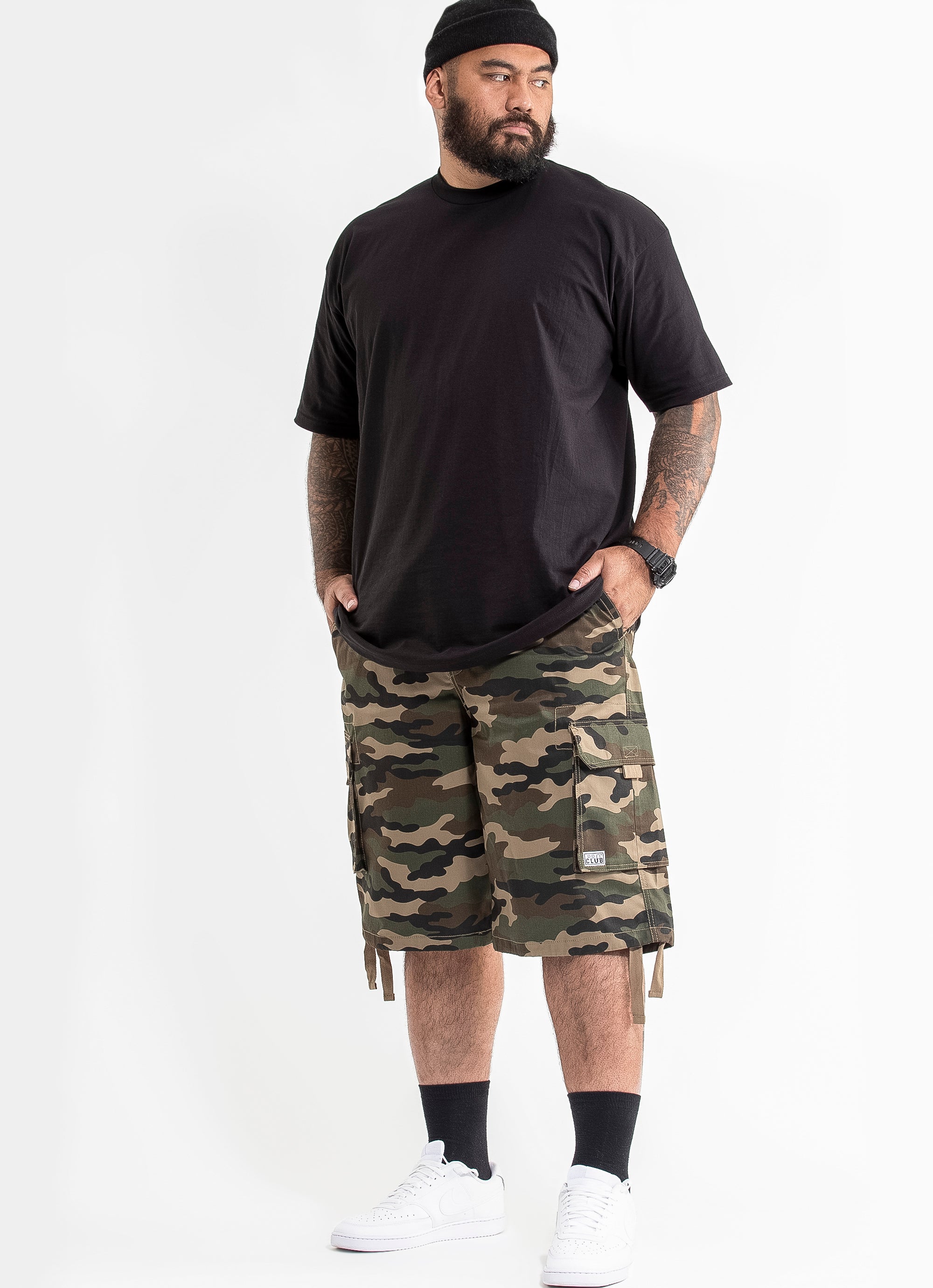 Smigre Flyve drage Ynkelig Proclub Twill Cargo Shorts - Big & Tall in Unknown | Red Rat