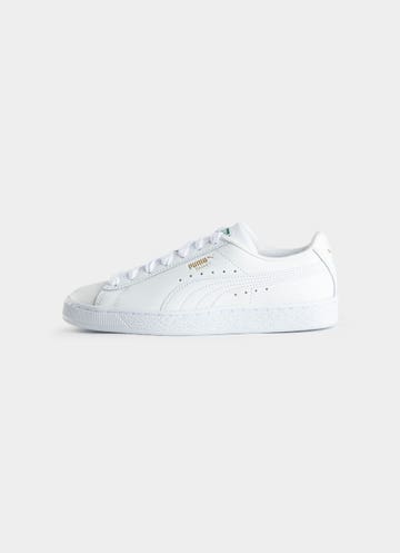 Puma Basket Classic Xxi Shoe - Youth in White