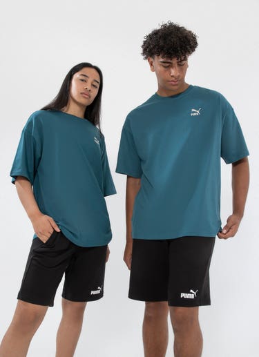 Puma Better Classics Oversized Tee in Green