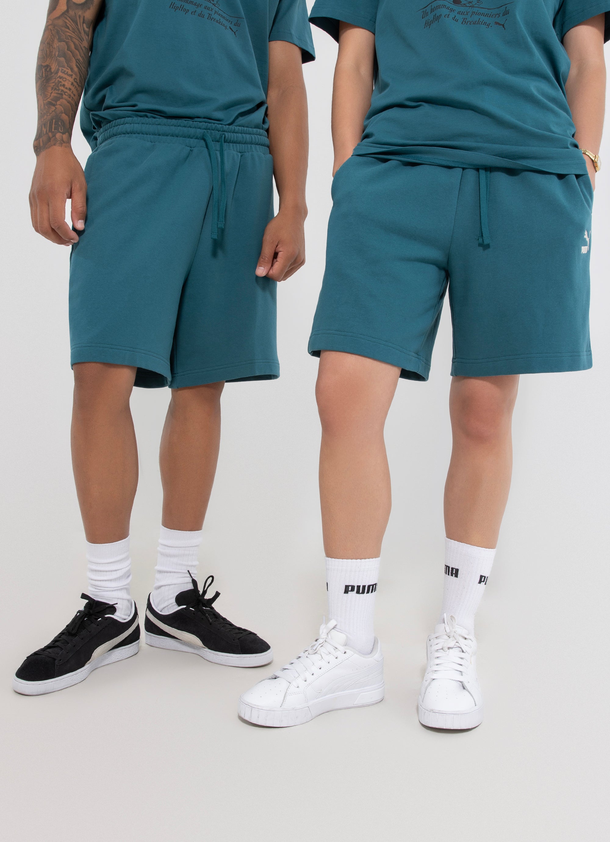Puma Better Classics Relaxed 7" Shorts in Green