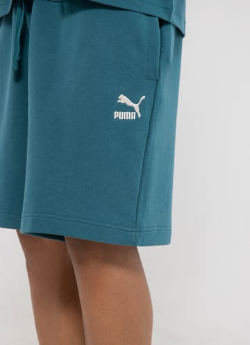 Puma Better Classics Relaxed 7" Shorts in Green