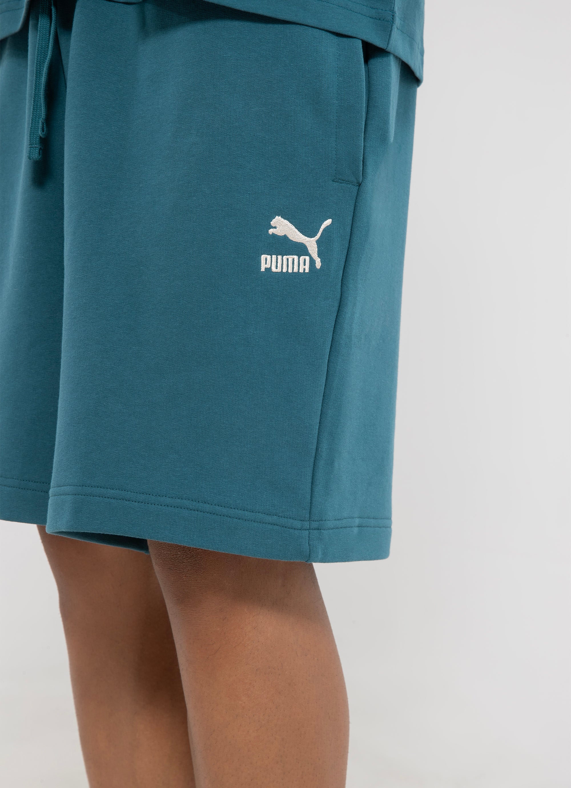 Puma Better Classics Relaxed 7" Shorts in Green