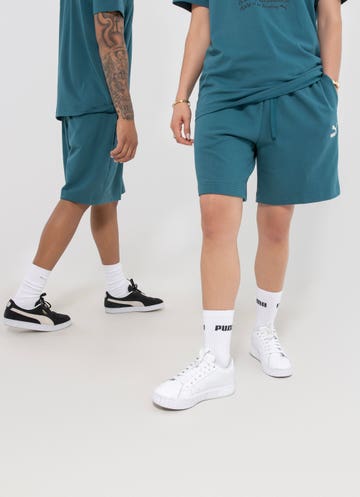 Puma Better Classics Relaxed 7" Shorts in Green