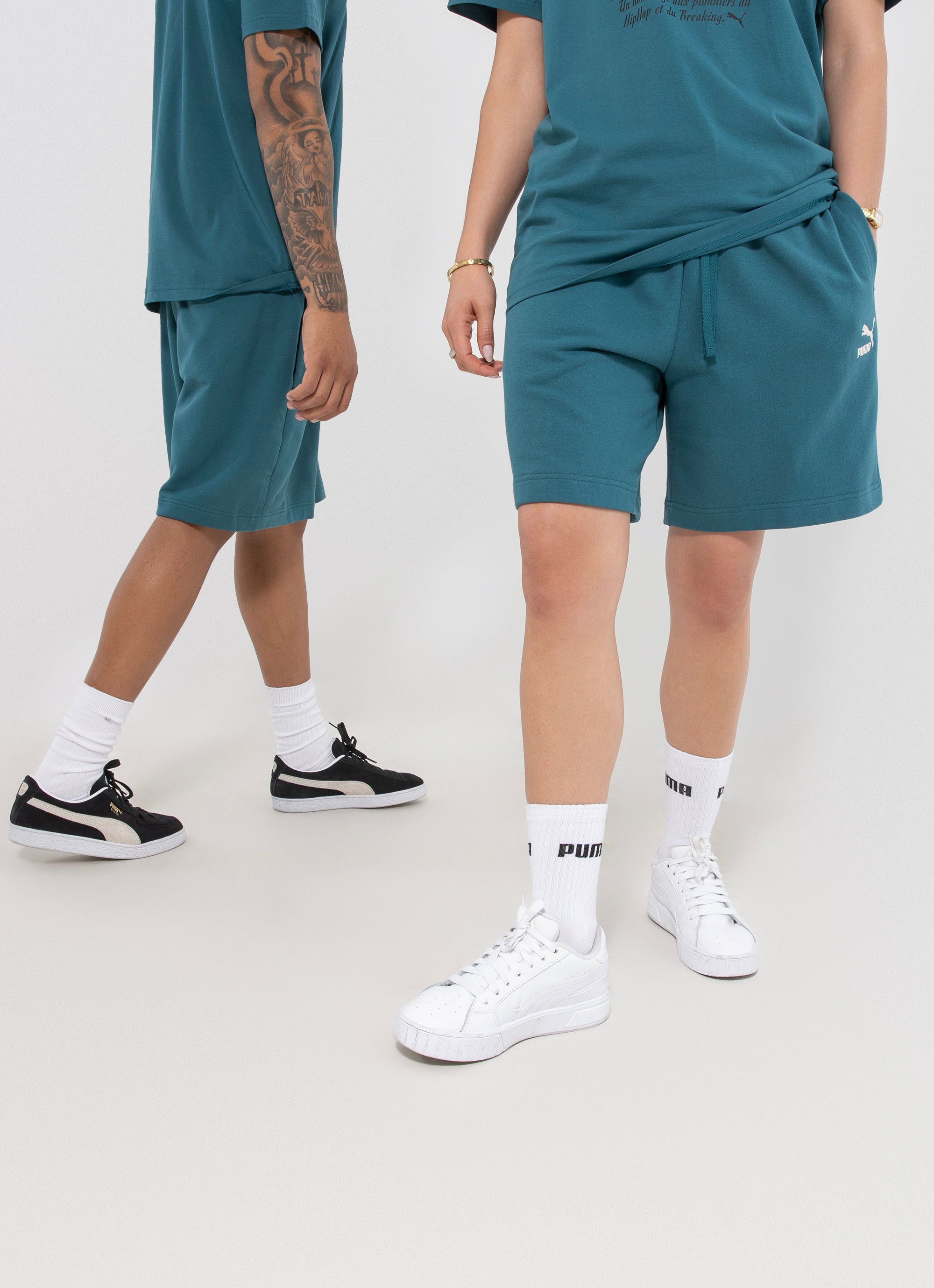 Puma Better Classics Relaxed 7" Shorts in Green