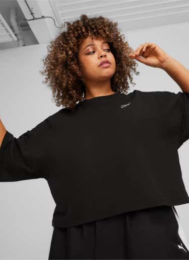Puma Better Classics Tee Plus & Curve - Womens in Black