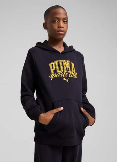 Puma Class Hoodie - Youth in Blue