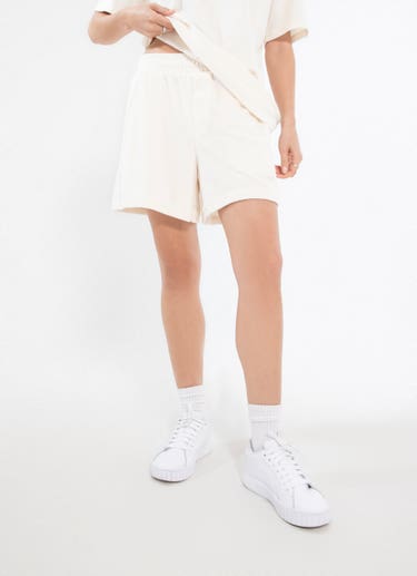 Puma Classics Toweling Shorts - Womens in White
