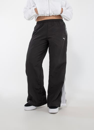 Puma Dare To Relaxed Woven Zip Off Pants - Womens in Black