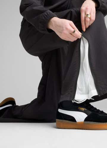 Puma Dare To Relaxed Woven Zip Off Pants - Womens in Black