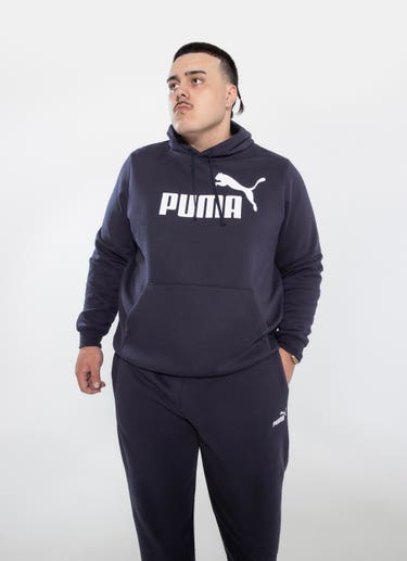 Puma Essential No.1 Logo Fleece Hoodie Big & Tall in Unknown