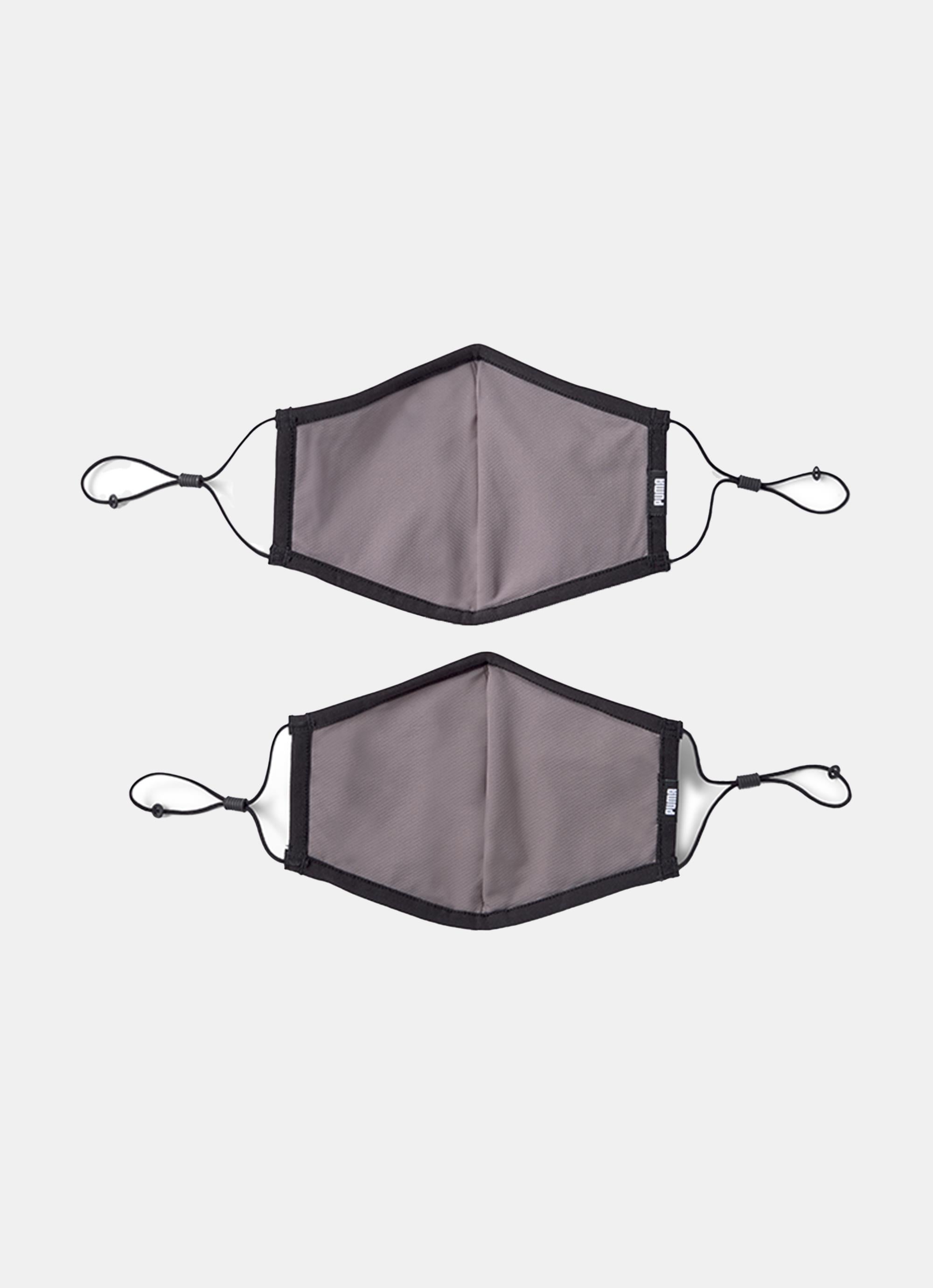 Puma Face Mask (set Of 2) 3.0 in Black