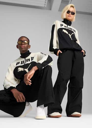 Puma Future Archive Oversized Pants in Black