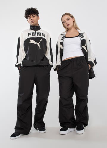 Puma Future Archive Oversized Pants in Black