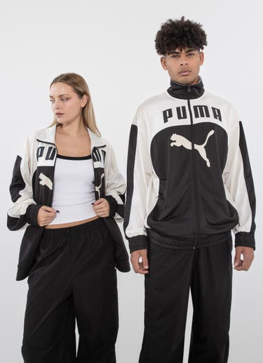 Puma Future Archive Relaxed Track Jacket in Black