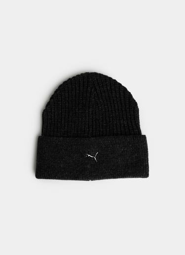 Puma Metal Cat Beanie in Black