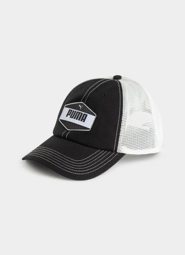 Puma Racing Classics Trucker Cap in Black