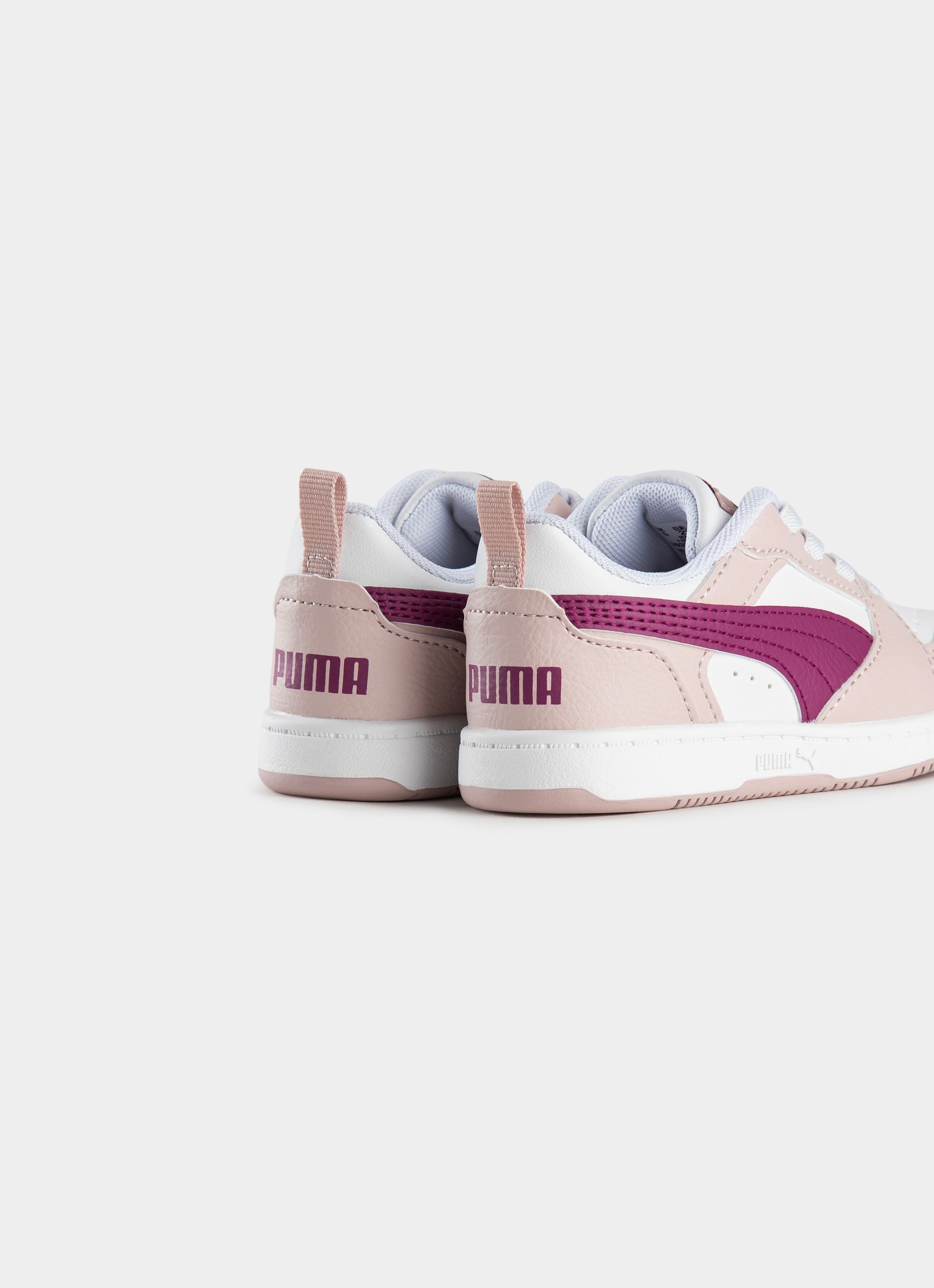 Puma Rebound V6 Lo Ac Shoes - Infant in Pink