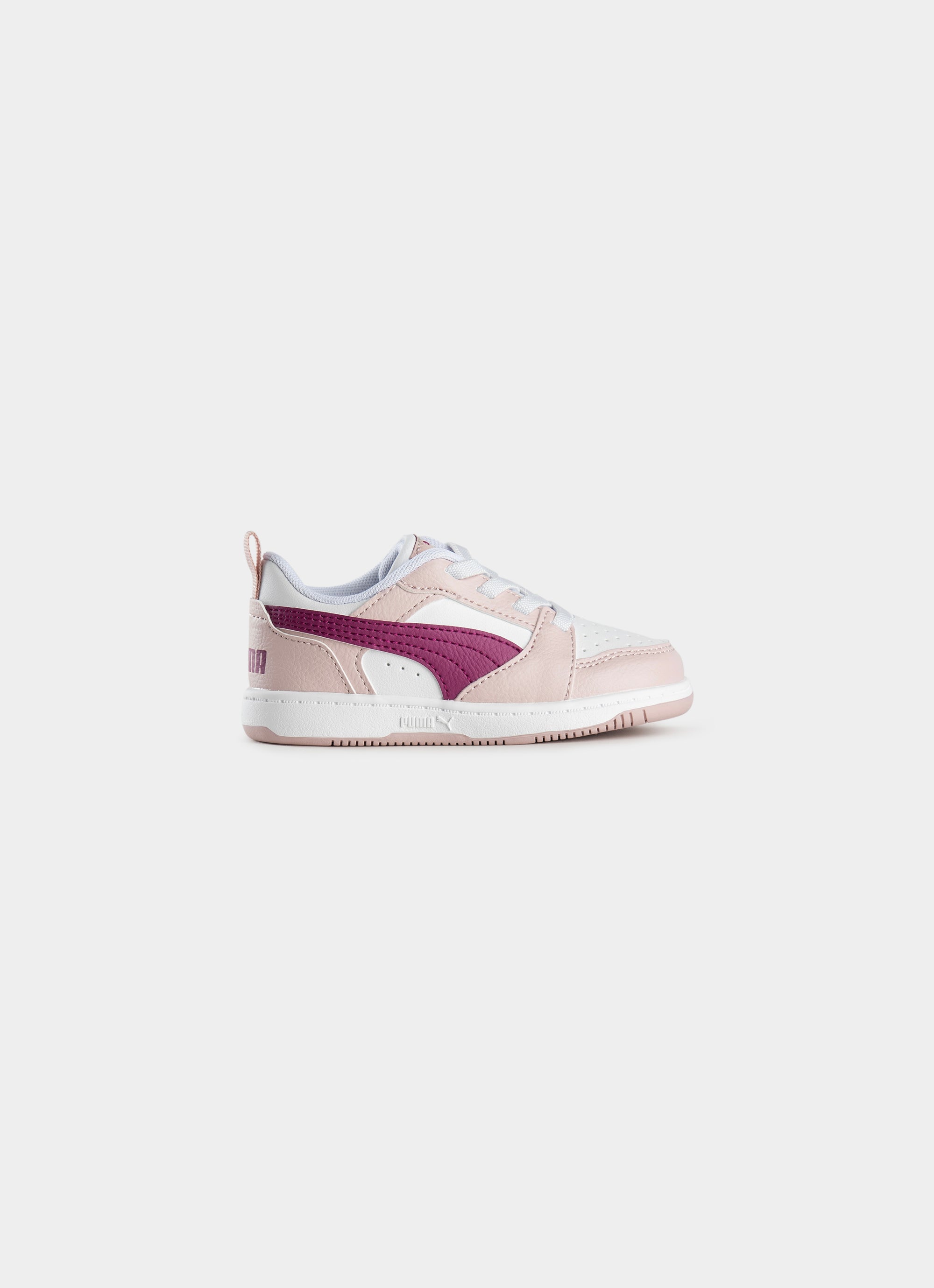 Puma Rebound V6 Lo Ac Shoes - Infant in Pink