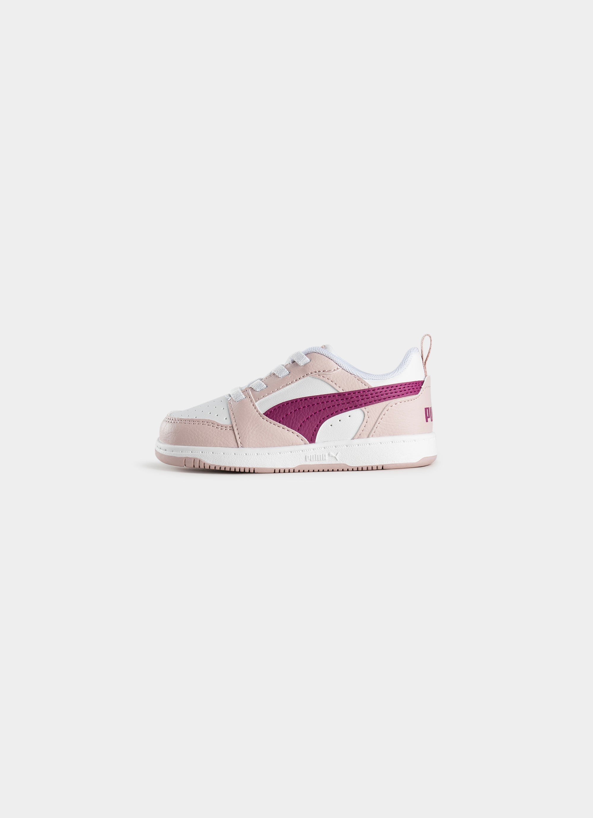 Puma Rebound V6 Lo Ac Shoes - Infant in Pink